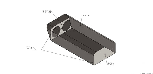 Oxygen bottle box